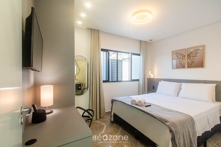 Apto en cond. c/ piscina a 350 m del mar PRY0002