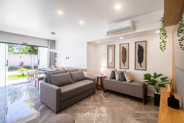 Apto em cond. c/ piscina a 350m da Praia PRY0002