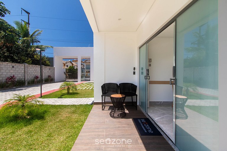 Apto en cond. c/ piscina a 350 m del mar PRY0002