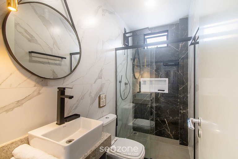 Apto em cond. c/ piscina a 350m da Praia PRY0002