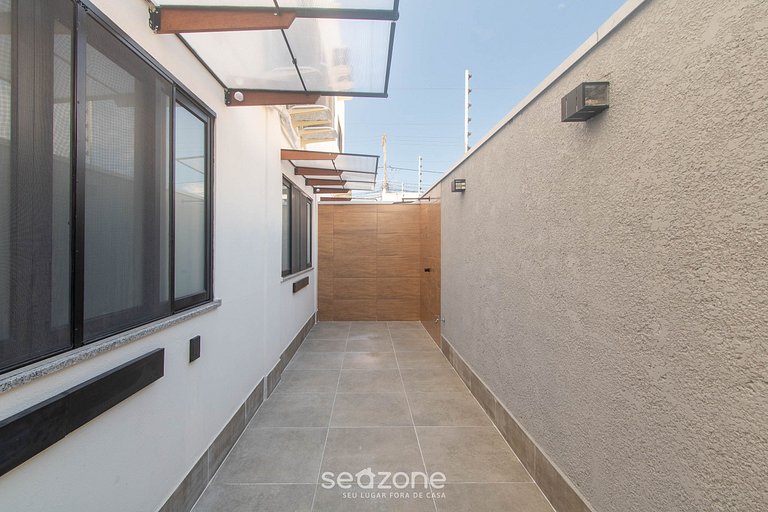 Apto em cond. c/ piscina a 350m da Praia PRY0002