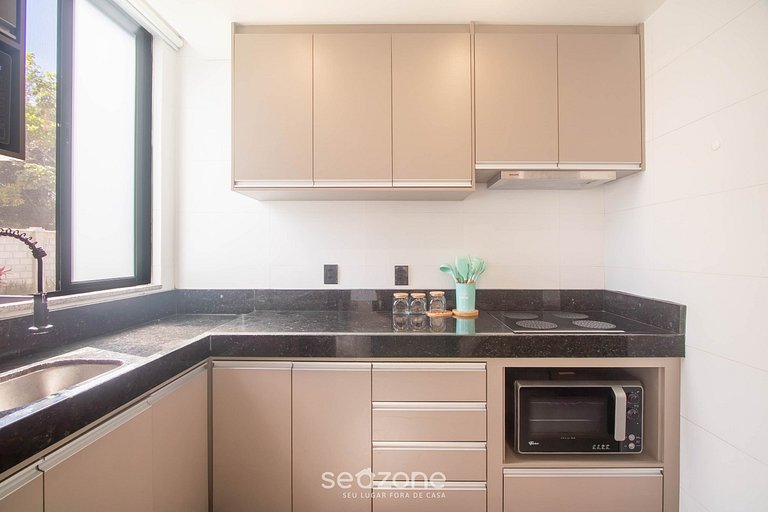 Apto a 350 m del mar en cond. c/ piscina PRY0003