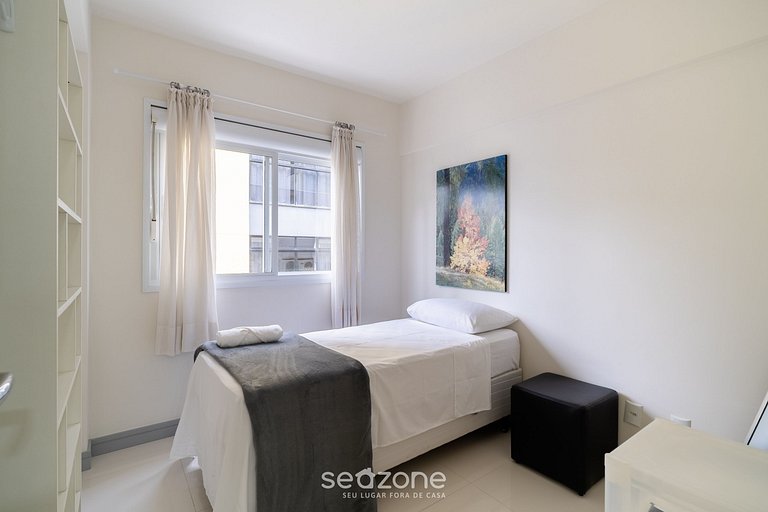 Apto c/ Parrilla a 110 m de la Playa AGC0304