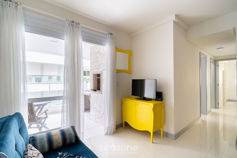 Apto c/ Parrilla a 110 m de la Playa AGC0304