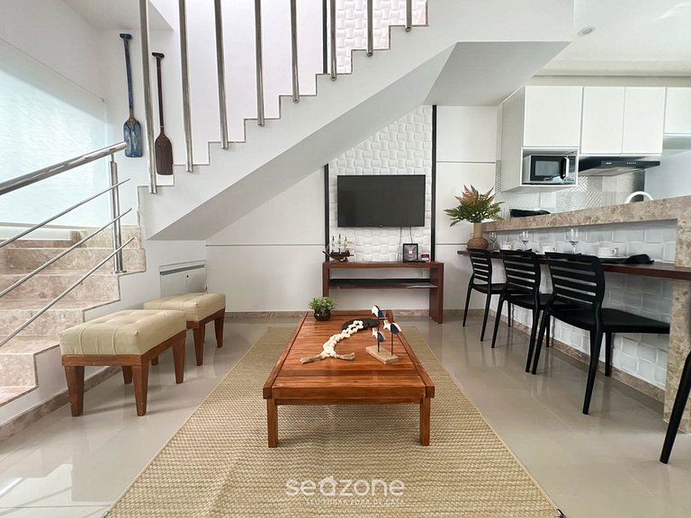 Dúplex a 500m del costa Porto Seguro-BA EDT0010