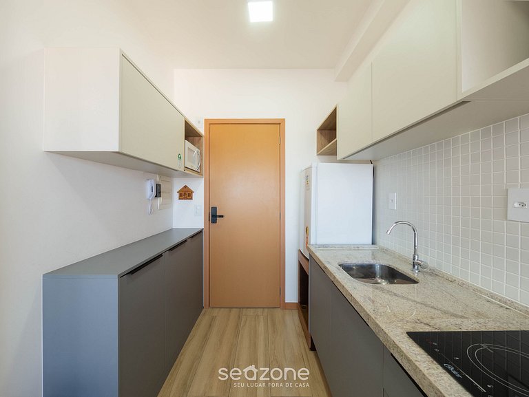 Apto Vista Mar Lateral a 70m da Praia SMA0407