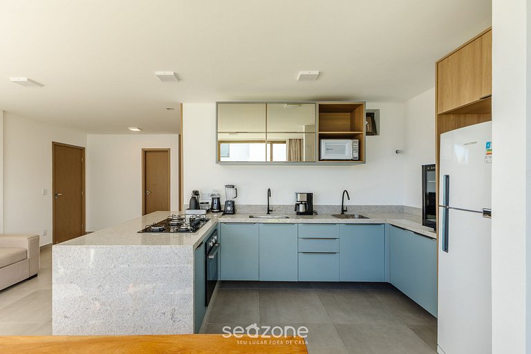 Apto moderno a minutos da praia - VLL0008