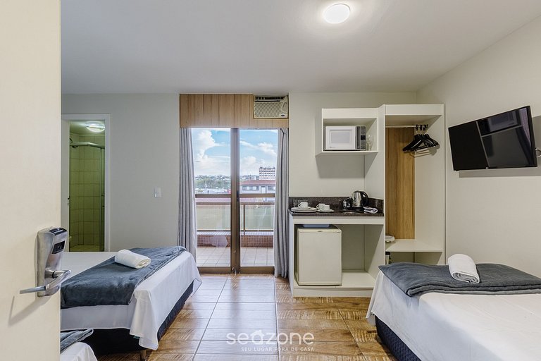 Estudio en edificio Piscina - Curitiba | UPP0316