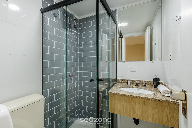 Studio moderno c/ varanda em Curitiba - UPP0513