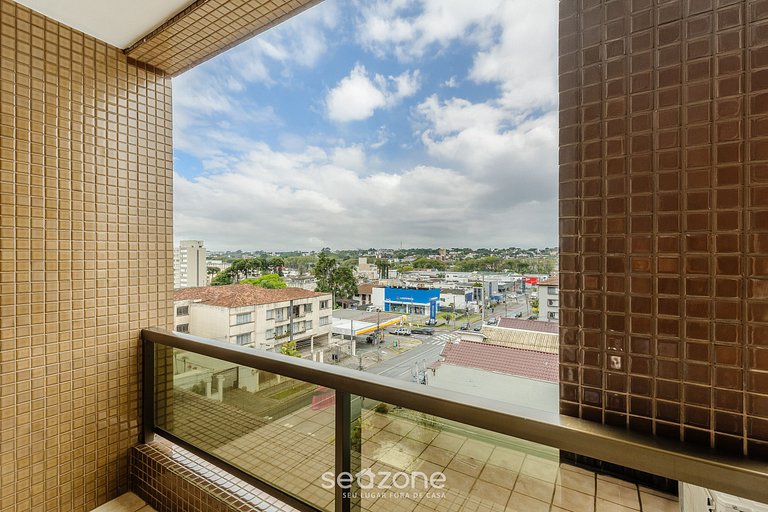 Studio moderno c/ varanda em Curitiba UPP0516