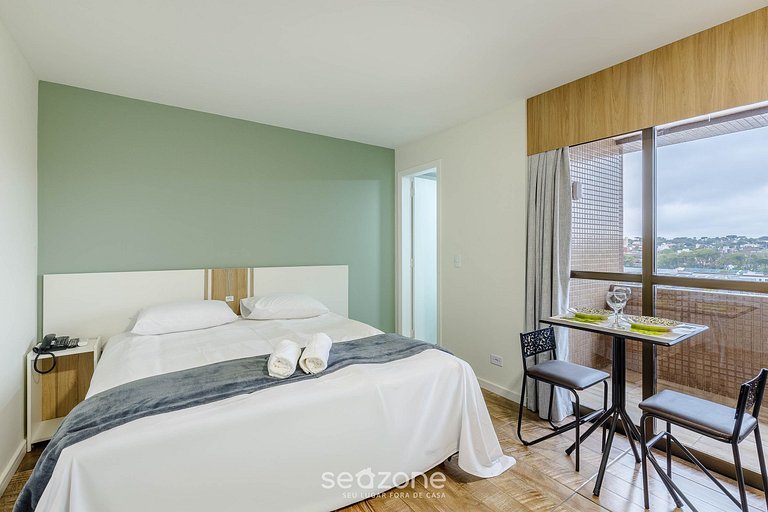 Estudio en condominio con Piscina UPP0614