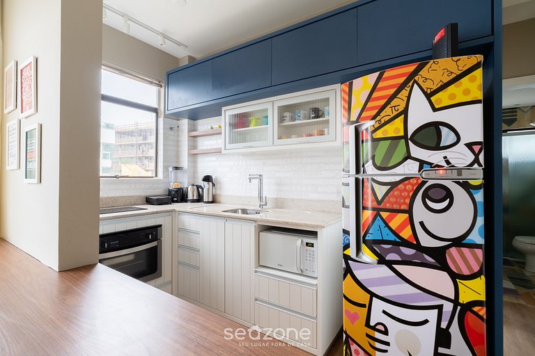 Pie apto en la arena en Jurerê JBM201