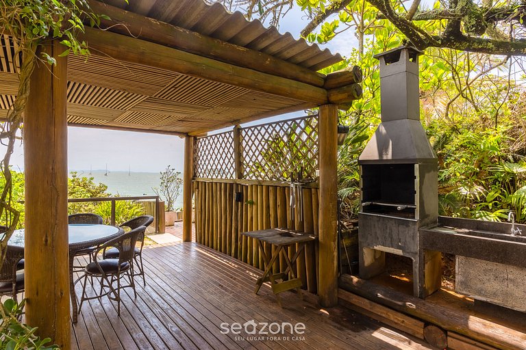 Apto pé na areia em Jurerê JBM201