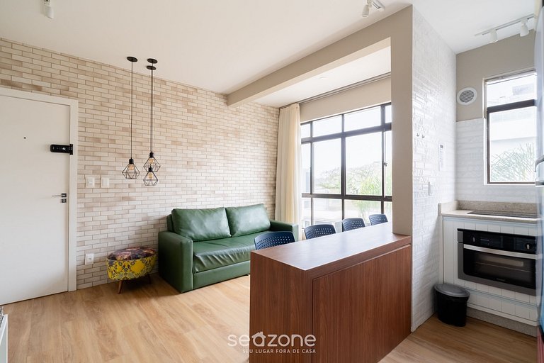 Pie apto en la arena en Jurerê JBM201