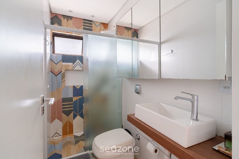 Pie apto en la arena en Jurerê JBM201