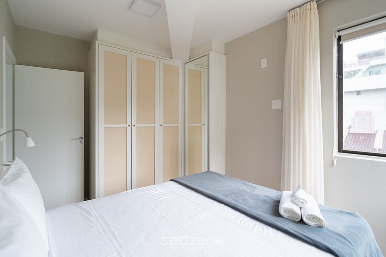 Apto pé na areia em Jurerê JBM201