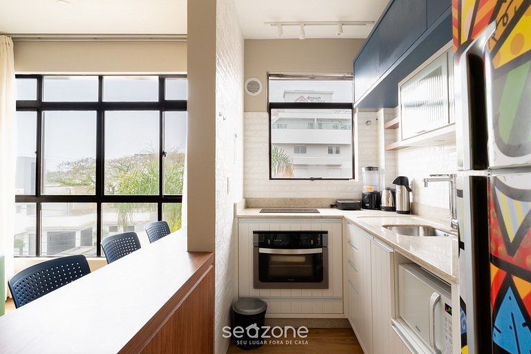 Apto pé na areia em Jurerê JBM201