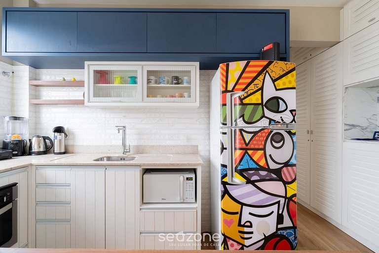 Pie apto en la arena en Jurerê JBM201