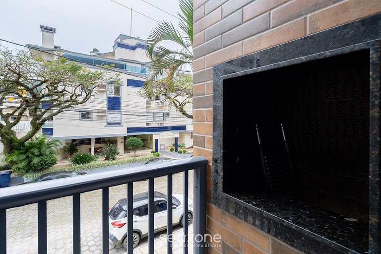 Nuevo apartamento con barbacoa en Jurerê JPR201