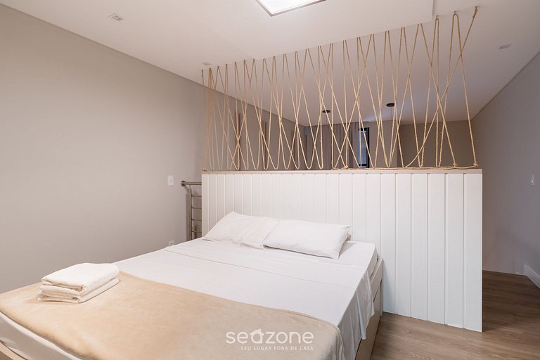 Nuevo apartamento con barbacoa en Jurerê JPR201