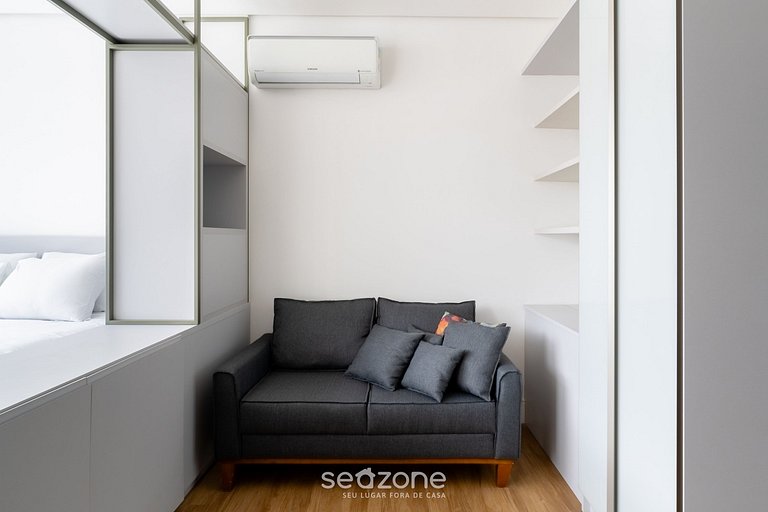 Studio c/ design moderno prox. a UFSC | SSG0413