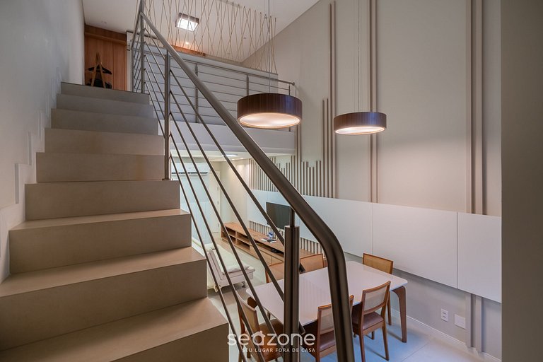 Nuevo apartamento con barbacoa en Jurerê JPR201