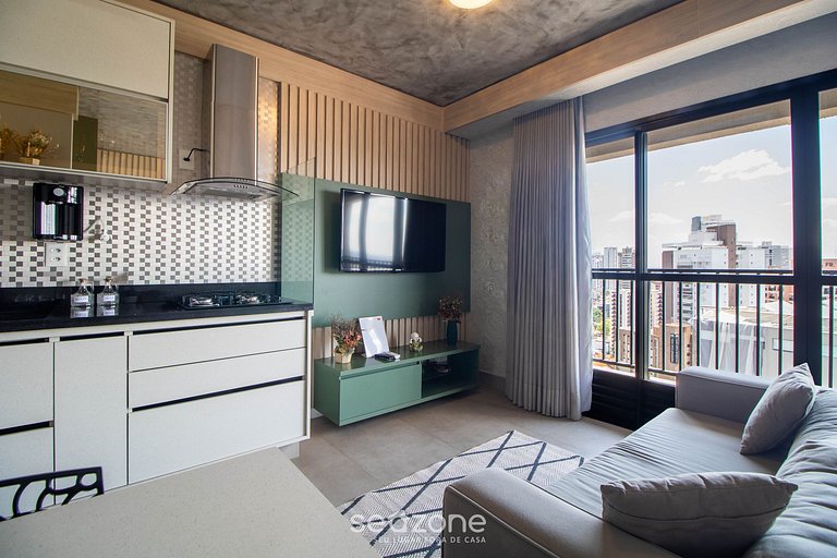 Estudio en Condo. con Piscina y Barbacoa IDVB2103