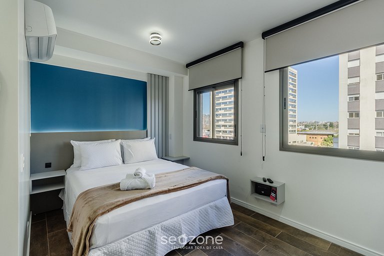 Studio moderno en cond. c/ gimnasio MCP0213