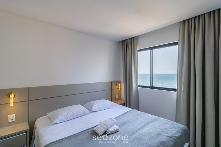 Apto Novo a 150m da Praia de Pereque CLE1202