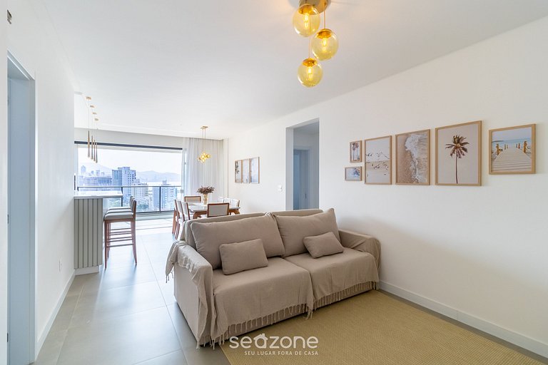 Apto Novo a 150m da Praia de Pereque CLE1202