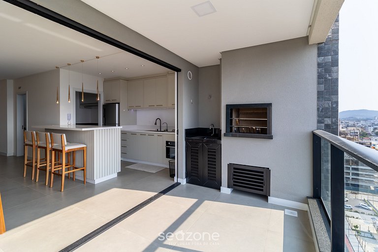 Apto Novo a 150m da Praia de Pereque CLE1202