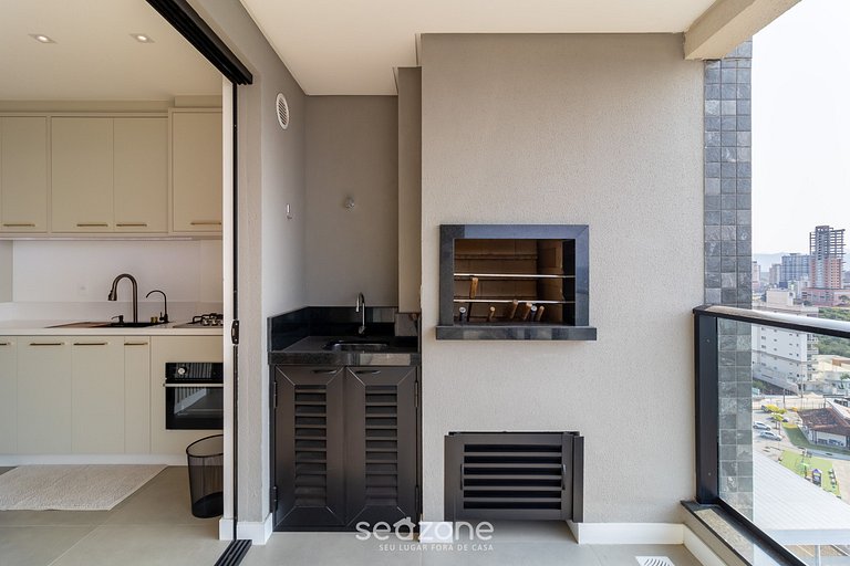 Apto Novo a 150m da Praia de Pereque CLE1202