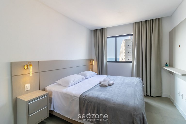 Apto Novo a 150m da Praia de Pereque CLE1202