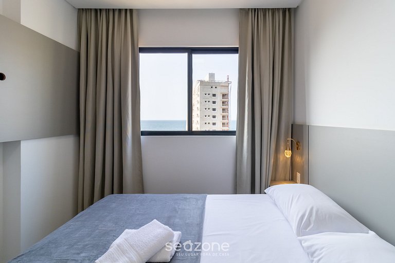 Apto Novo a 150m da Praia de Pereque CLE1202