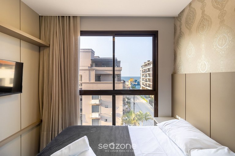 Apto Vista mar cond. c/ piscina 300m praia CSD0302