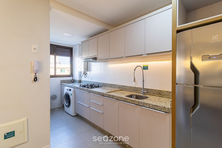 Apto Vista mar cond. c/ piscina 300m praia CSD0302