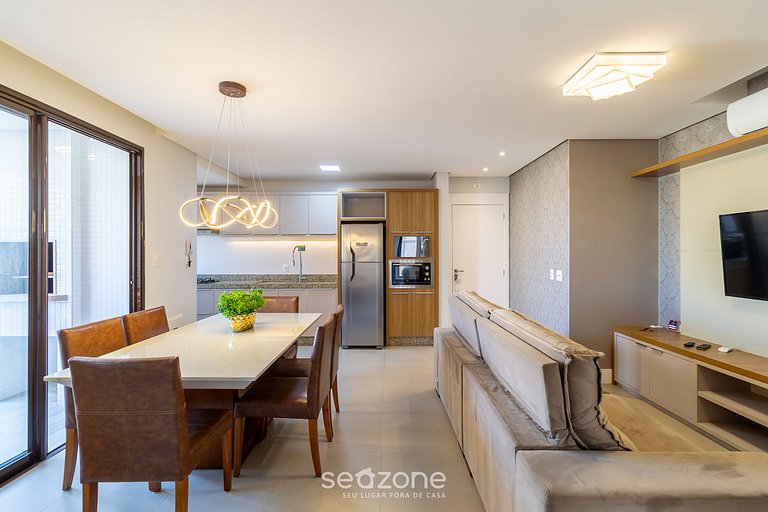 Apto Vista mar cond. c/ piscina 300m praia CSD0302