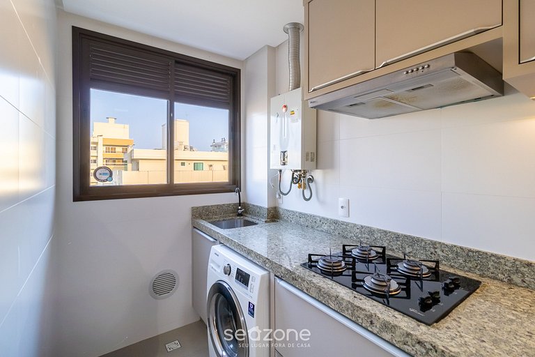 Dpto vista mar, cond. c/ piscina, 300m – CSD0302