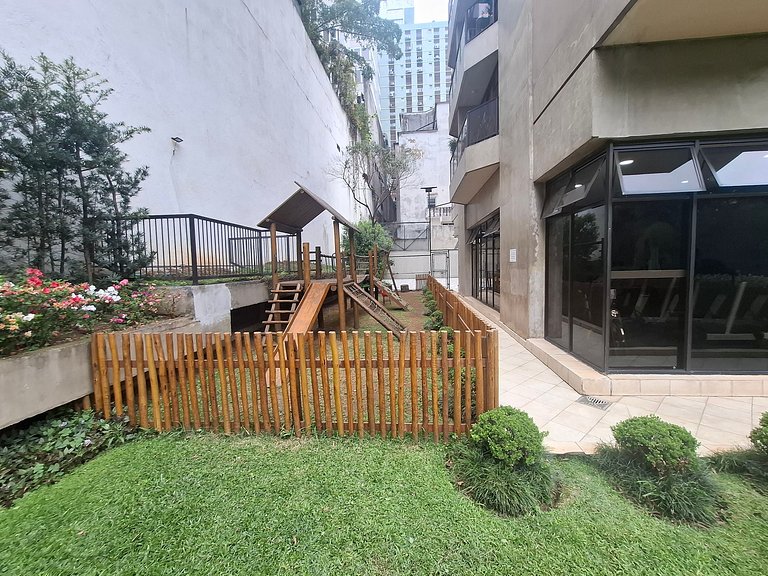 Apt en cond. c/ piscina, 500 m de Paulista TNP0713