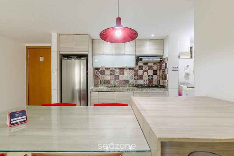 Apto de 2 dormitorios a 700 m de la playa MBR0108