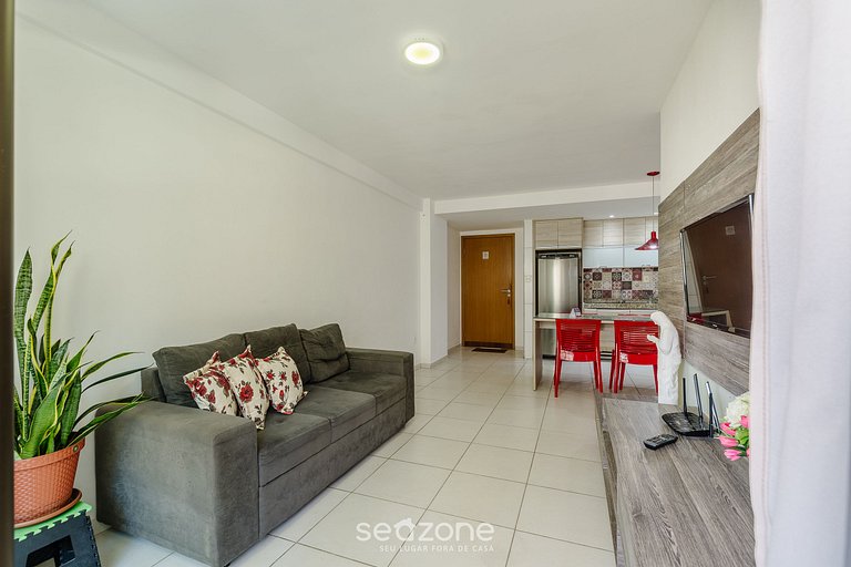 Apto de 2 dormitorios a 700 m de la playa MBR0108