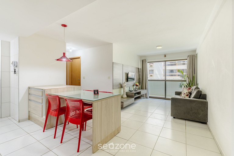 Apto 2 Quartos a 700 m da Praia MBR0108