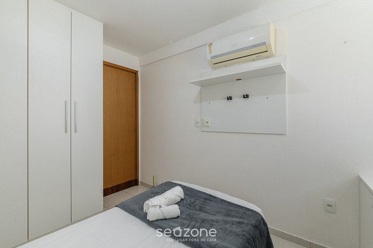 Apto de 2 dormitorios a 700 m de la playa MBR0108