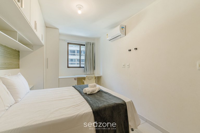 Apto de 2 dormitorios a 700 m de la playa MBR0108