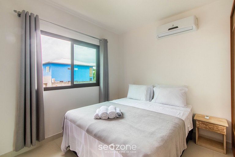 Casa em Cond. c/ Piscina a 3 min da Praia ATP0003