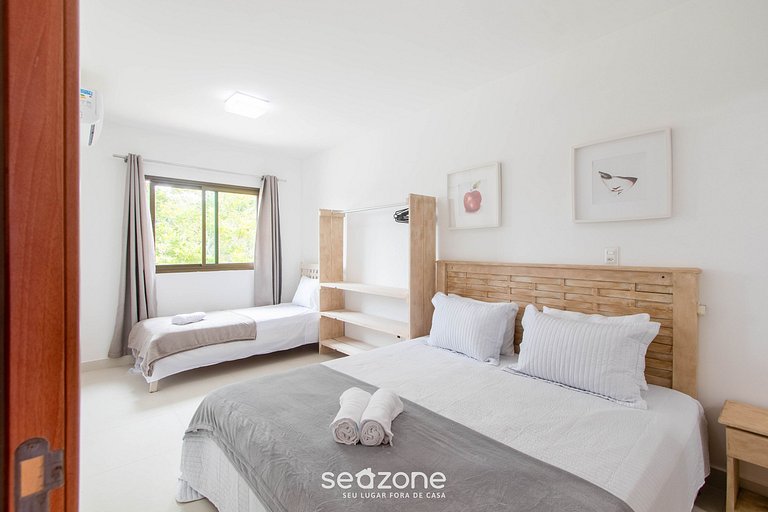 Casa em Cond. c/ Piscina a 3 min da Praia ATP0003