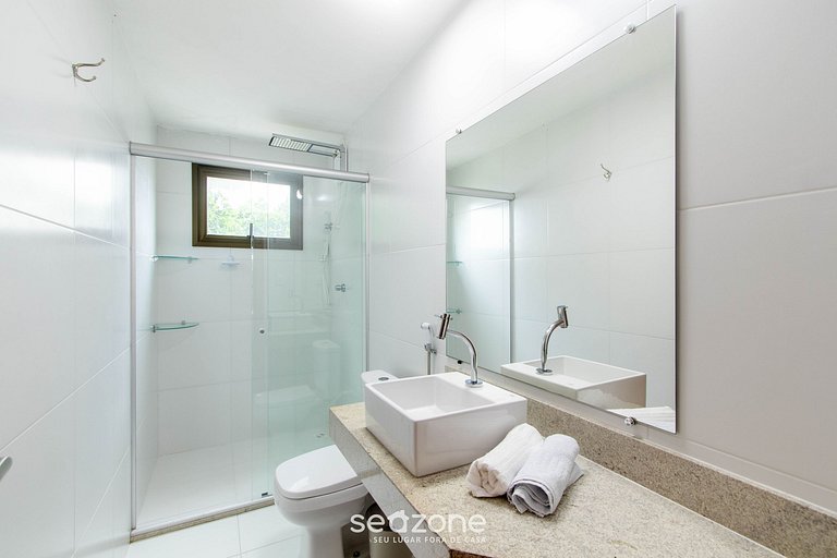 Casa em Cond. c/ Piscina a 3 min da Praia ATP0003