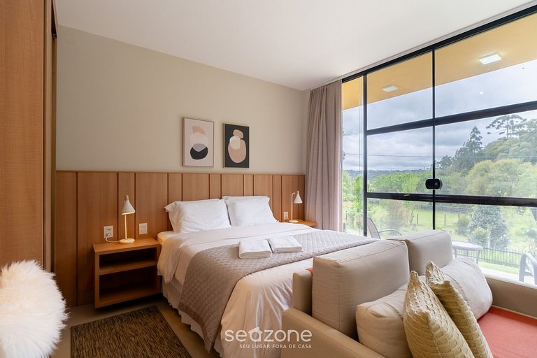 Casa con chimenea y bañera en Urubici CLA0000