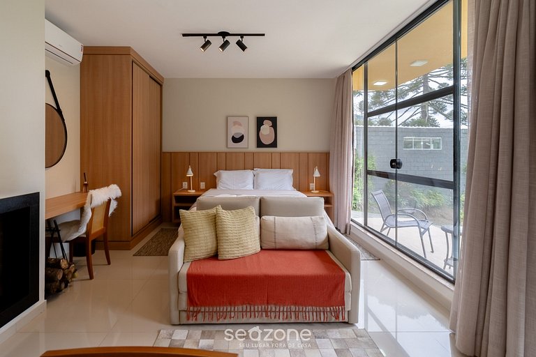 Casa con chimenea y bañera en Urubici CLA0000