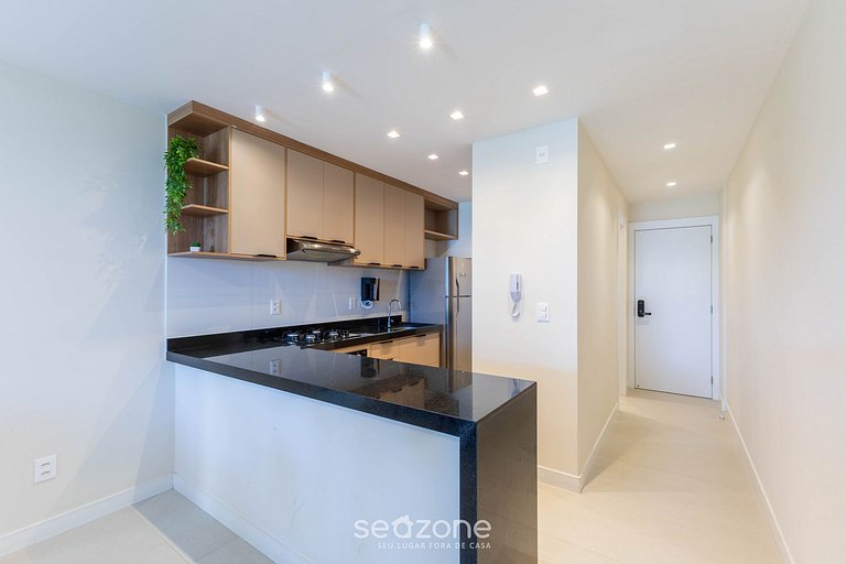 Apt en Cond. con piscina a pasos del mar PET0011